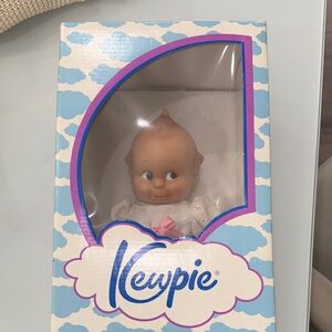 Kewpie Doll with White Outfit